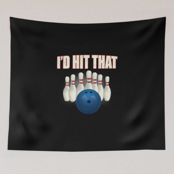 Item preview, Bowling product - I'd Hit That - Sports Themed Gift designed and sold by stuch75.