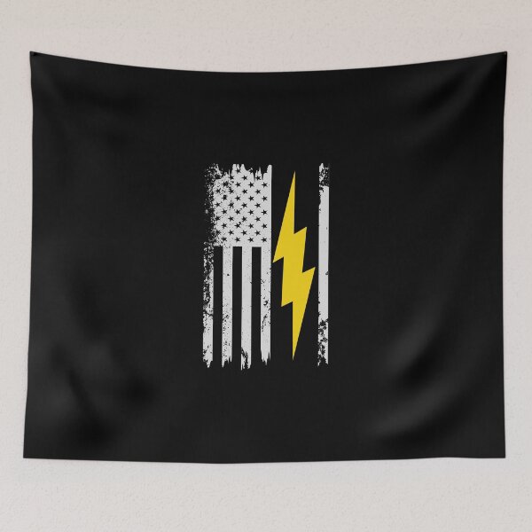 Item preview, Electricians product - American Flag - Gift for Tradesman designed and sold by stuch75.