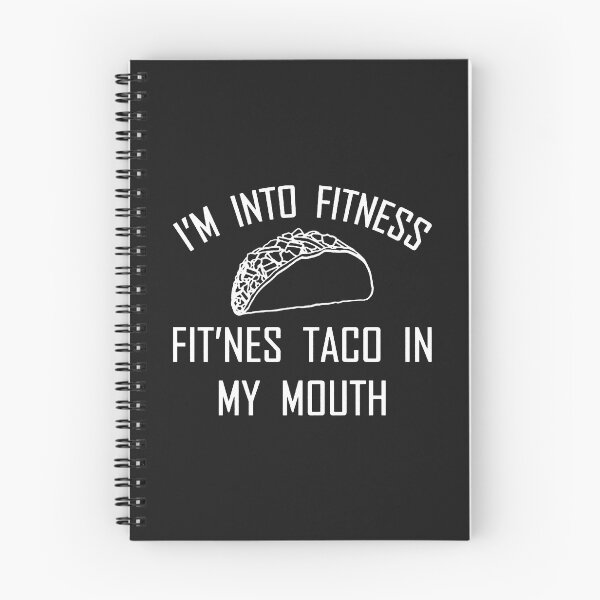 Item preview, Town Tees Fitness Taco In My Mouth Shirt designed and sold by TownTees.