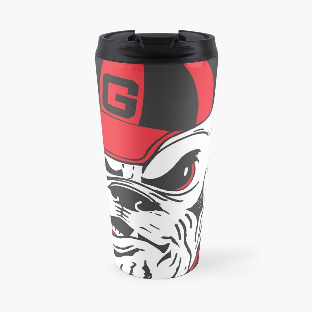 Vintage Bulldog Uga Travel Mug By Making Waves Redbubble