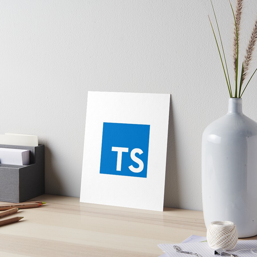 TypeScript Logo (White)