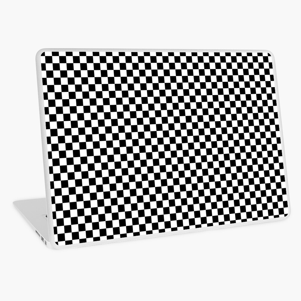 Black and White Checkered Skin – Skinit