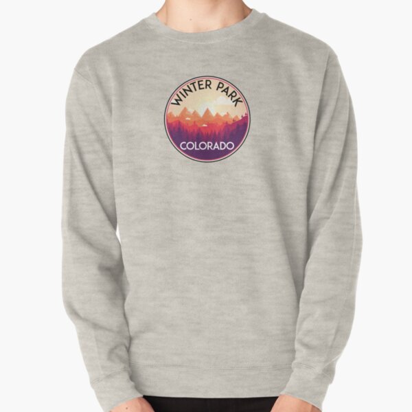 Vintage Souvenier Sweatshirt COLORADO WINTER PARK Wolrd Class Ski Park Printed Big Logo Crew Neck Sweatshirt  Clothing Size Medium