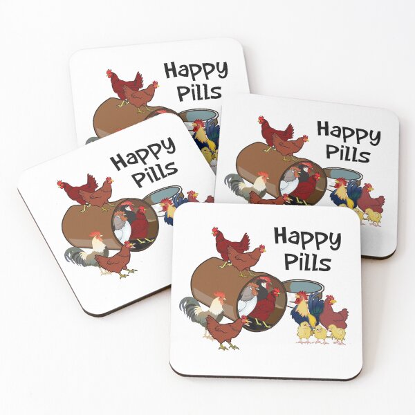 Item preview, Chickens are my Happy Pills designed and sold by imphavok.