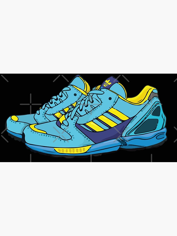 ZX 8000 Aqua sneakers | Poster