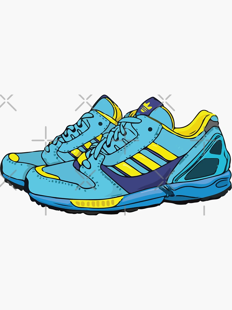 ZX 8000 Aqua sneakers | Sticker
