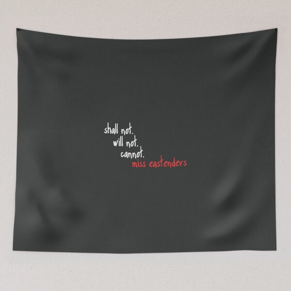 Item preview, Shall Not Will Not Cannot Miss Eastenders designed and sold by holbytv.