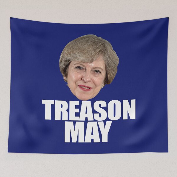 Item preview, TREASON MAY Theresa May T Shirts designed and sold by PokerFace420.