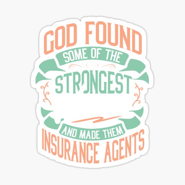 Item preview, Strong Woman Insurance Agents Profession Gift Idea designed and sold by haselshirt.