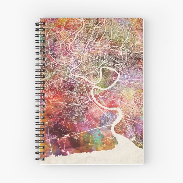 Item preview, Bangkok Map designed and sold by MapMapMaps.