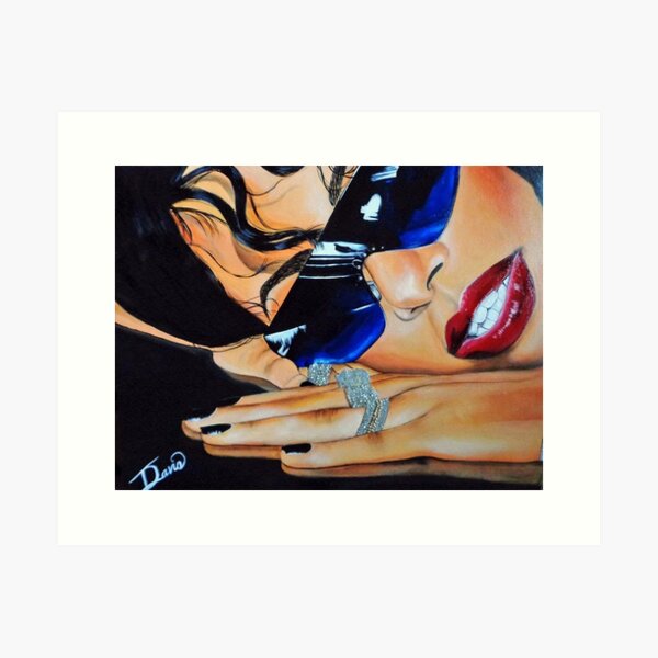 Aaliyah Art Print