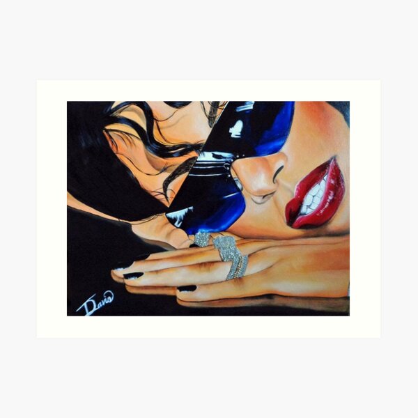 Aaliyah Art Print