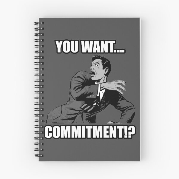 Item preview, Commitment?  designed and sold by Texterns.