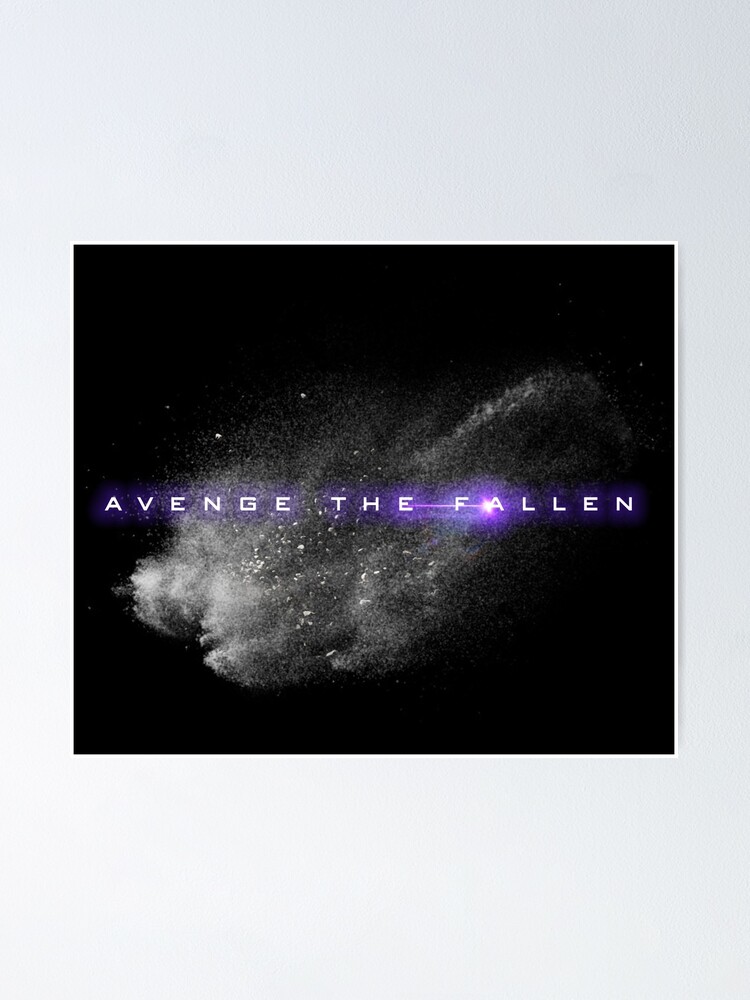Avenge The Fallen Superhero Themed T-Shirt Avenge The Fallen Superhero Themed T-Shirt