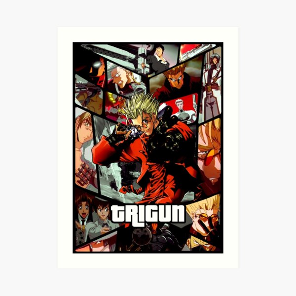 Trigun ultimate anime poster Art Print