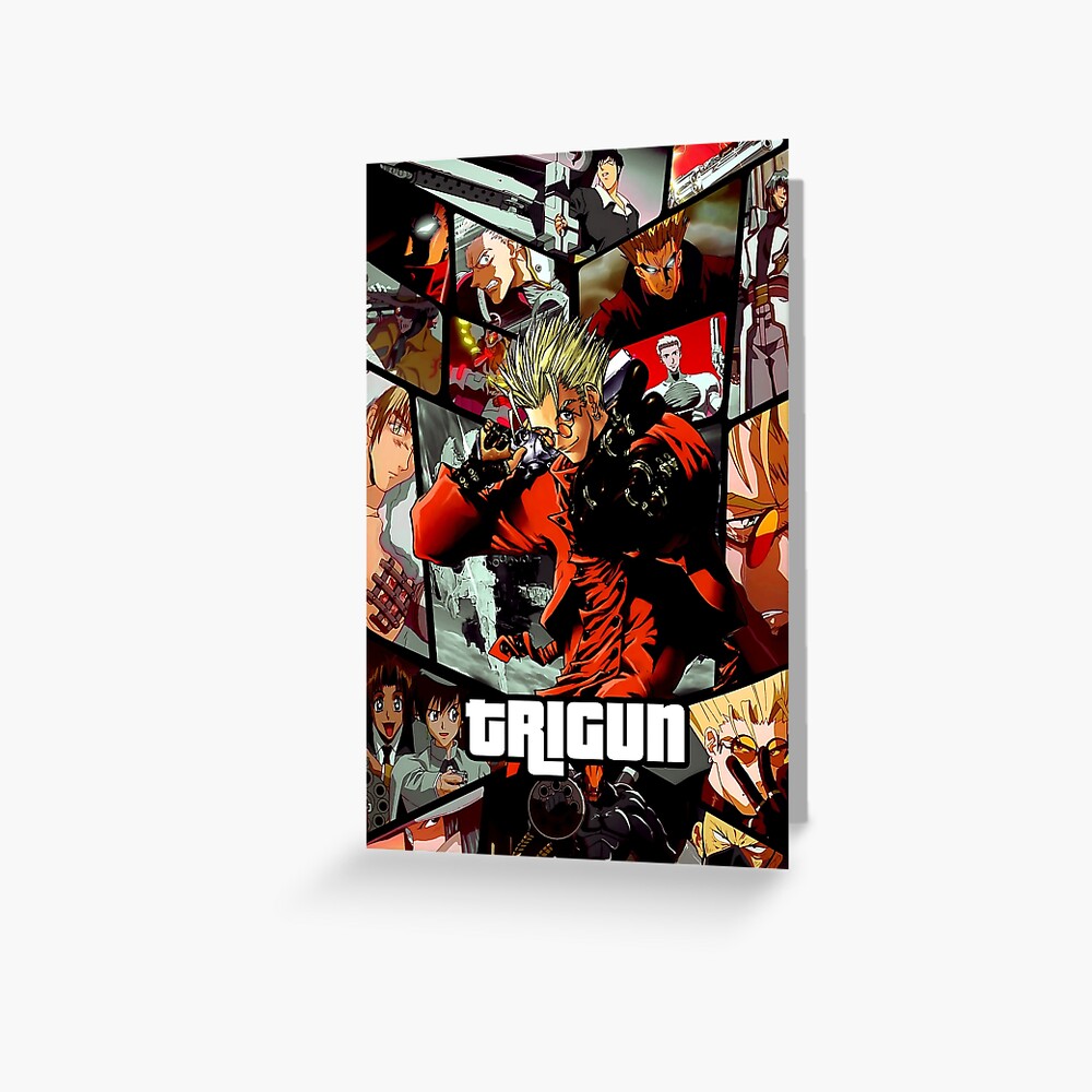 Trigun Ultimate Anime Poster Postcard By Syanart Redbubble
