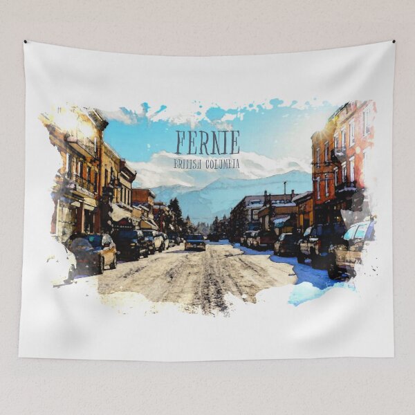 Item preview, Fernie, British Columbia designed and sold by sdoowac.