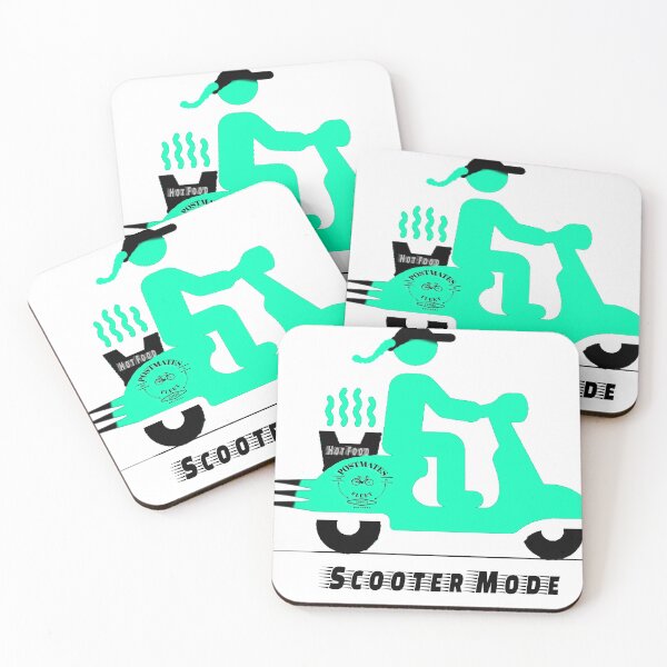 Item preview, Postmates Fleet | Scooter Mode designed and sold by PureCreations.