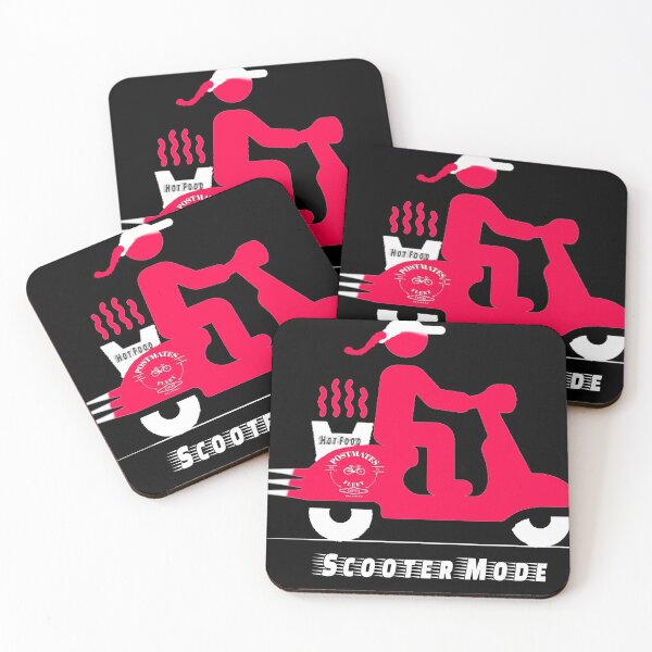 Item preview, Postmates Fleet | Scooter Mode | Dark Apparel designed and sold by PureCreations.