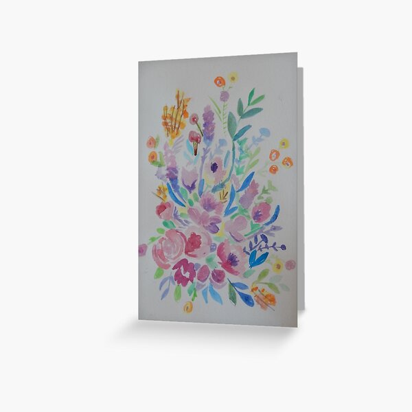 Floral Bundle Greeting Card