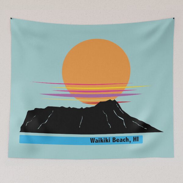 Item preview, Waikiki Beach designed and sold by CM-PD.