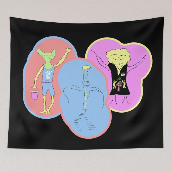 Item preview, The Rabarbers too happy team designed and sold by Human Error Goods.