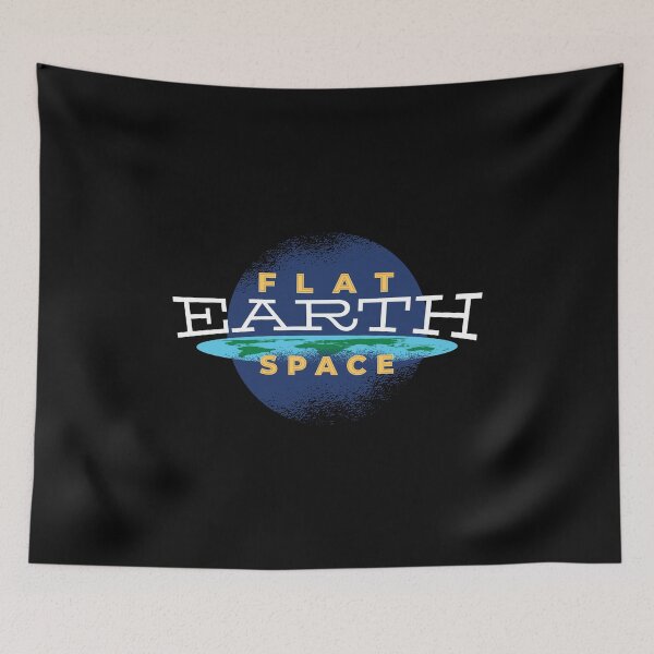Item preview, Funny Space Gift, Flat Earth Space, Space Lover design designed and sold by DNH Threads.