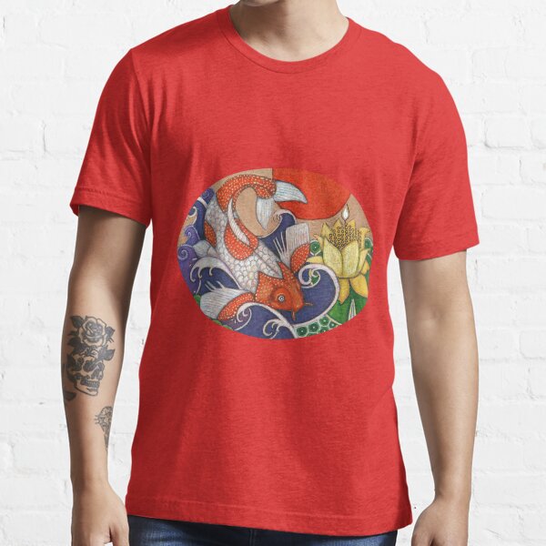 Leaping Koi Essential T-Shirt