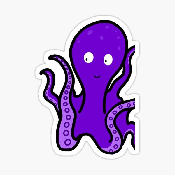 Cute octopus Sticker