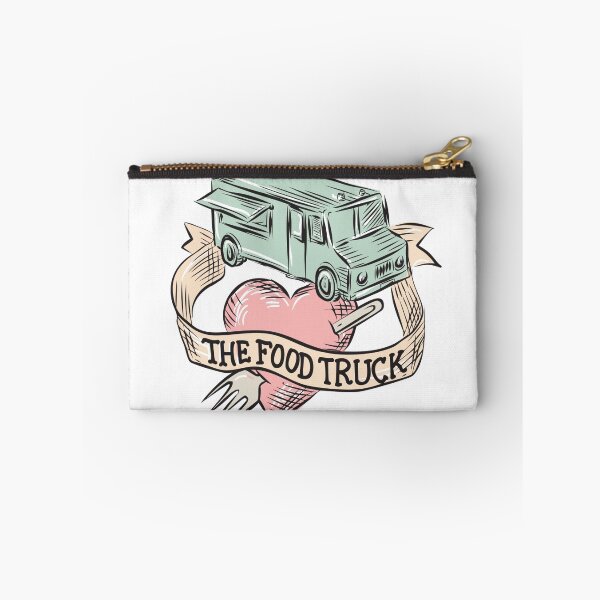 Item preview, Food Truck Heart Fork Etching designed and sold by patrimonio.