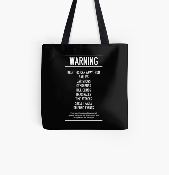 Keep this car Away!! All Over Print Tote Bag