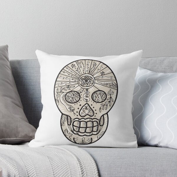 Item preview, Sugar Skull Tattoo Etching designed and sold by patrimonio.