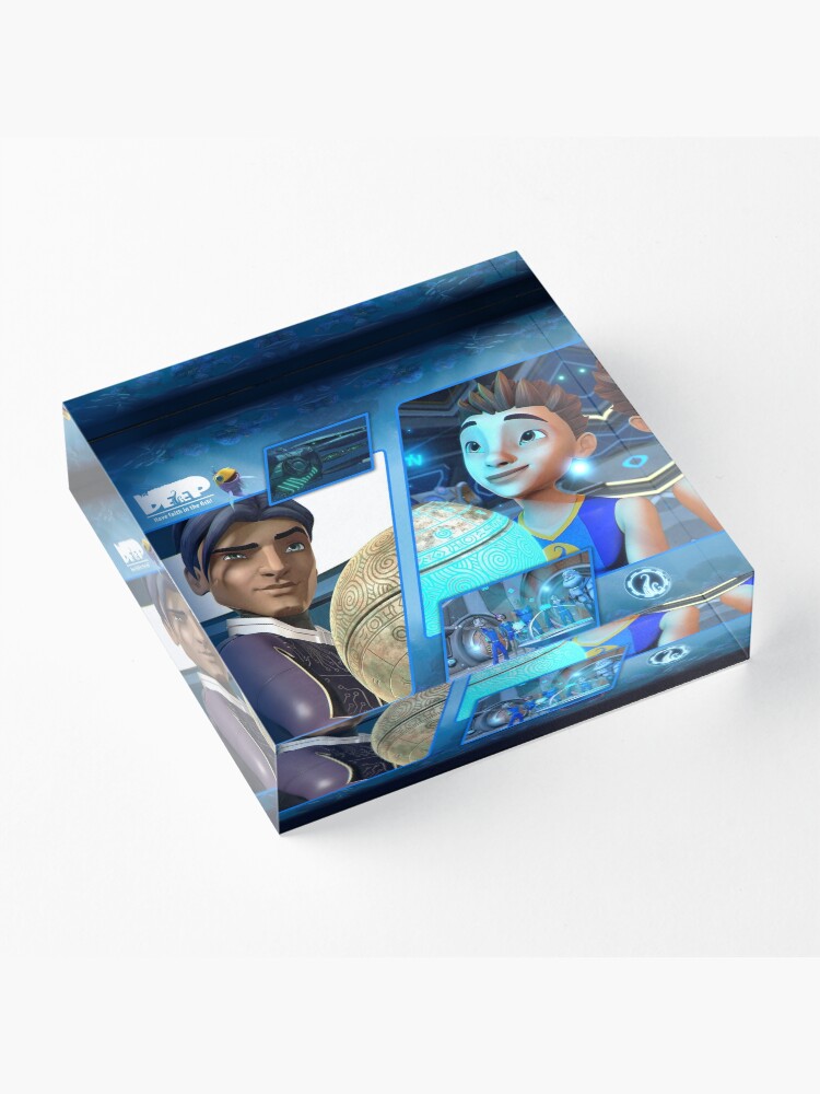 Alternate view of The Deep - Nekton Family Acrylic Block