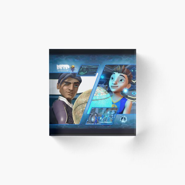The Deep - Nekton Family Acrylic Block