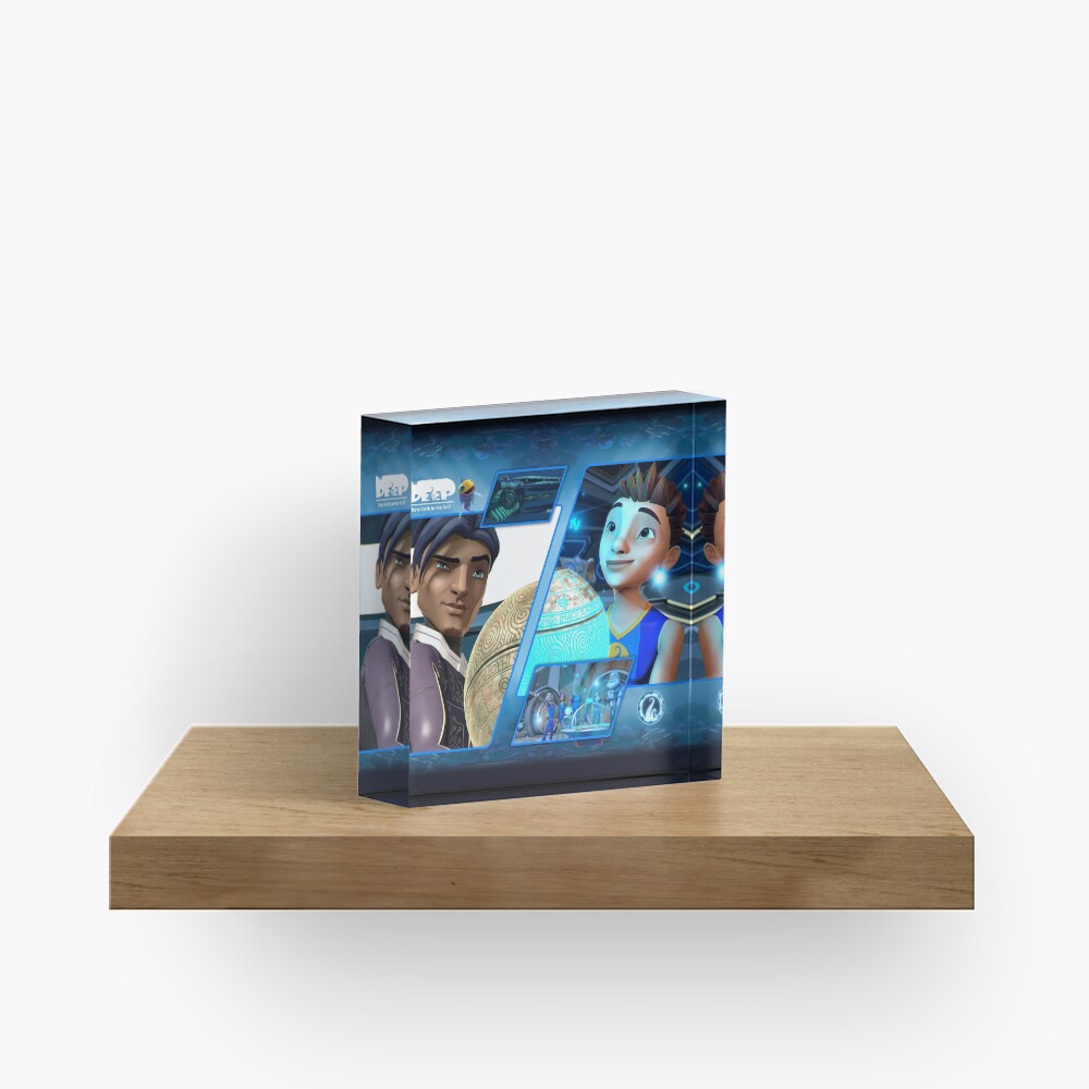 The Deep - Nekton Family Acrylic Block
