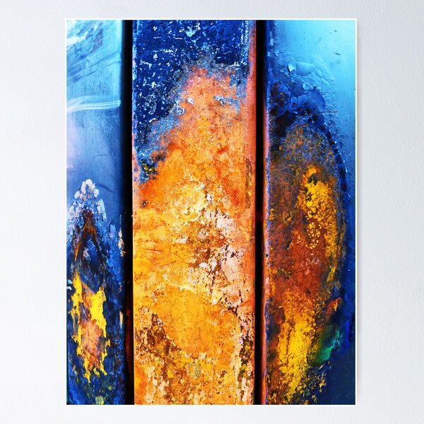 Item preview, Rusty Metal 1 designed and sold by Virginia Daniels.