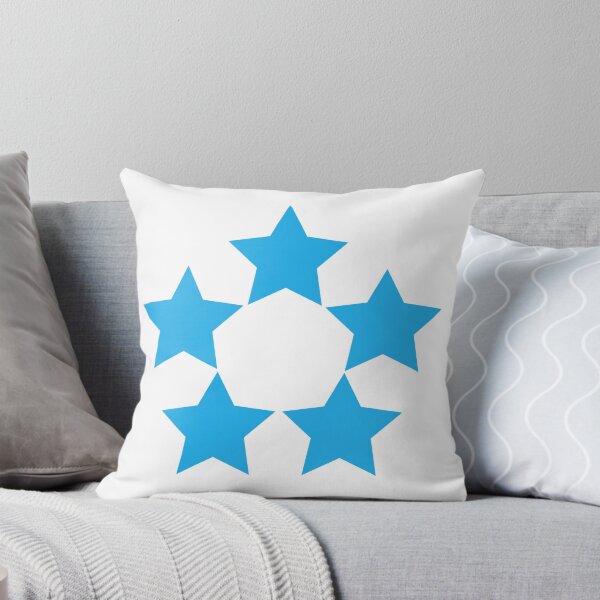 Item preview, 5 stars in blue on black designed and sold by jazzydevil.