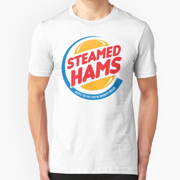 Steamed Hams Slim Fit T-Shirt