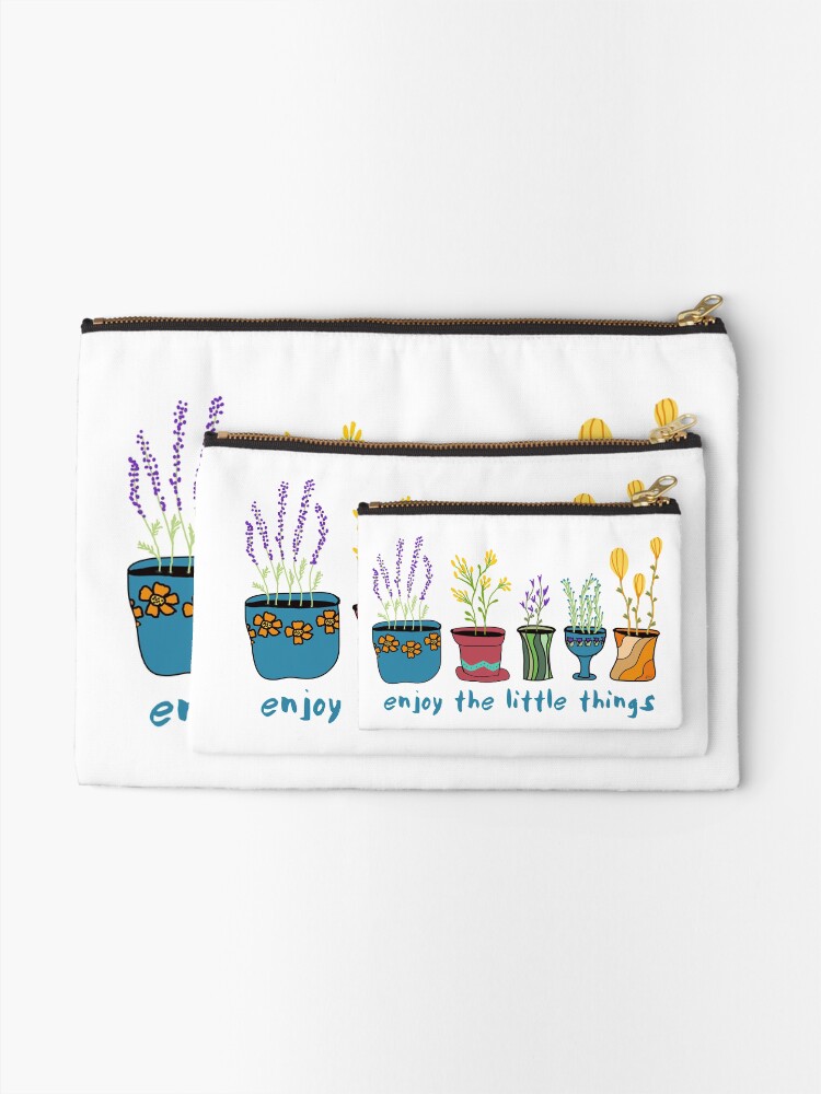Alternate view of Simple Things Zipper Pouch