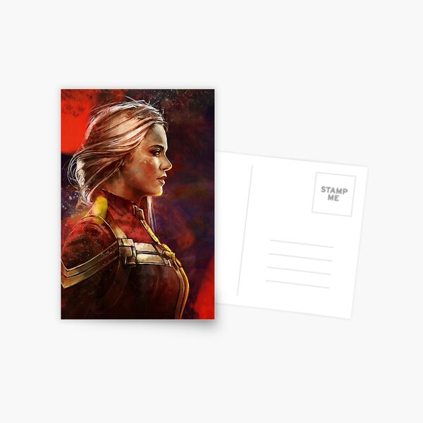 Carol Danvers Postcard