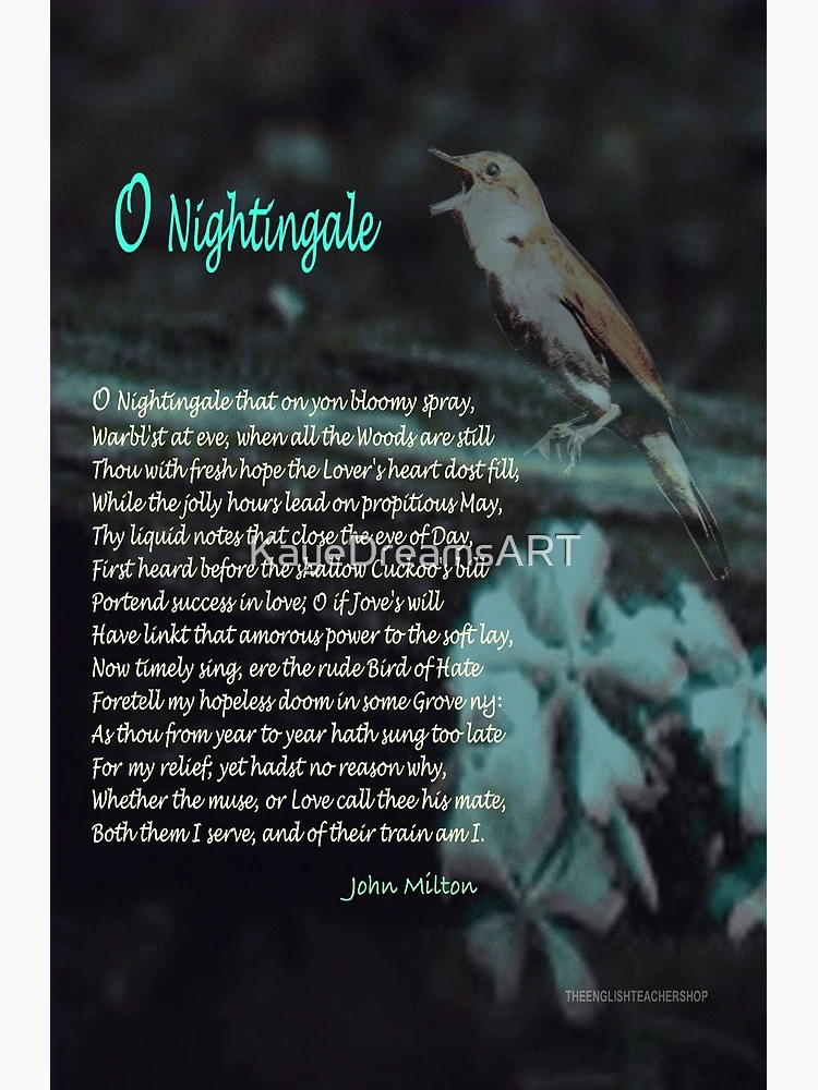 The Call Of The Nightingale - The Call Of The Nightingale Poem by