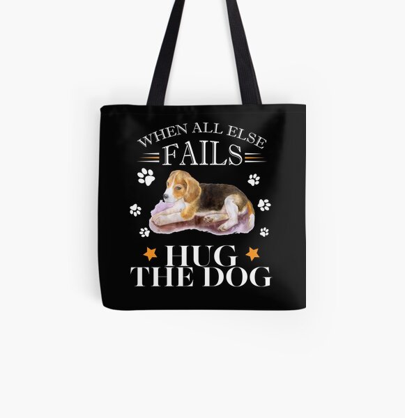 Keep Calm And Love Beagles Deluxe Printing Small Purse Portable Receiving Bag