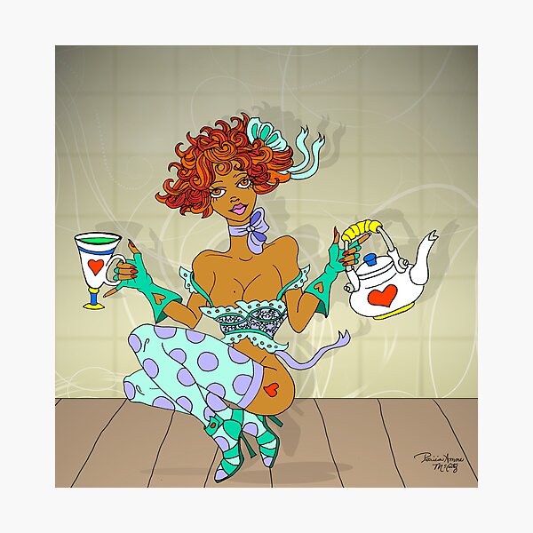 Polly put the kettle on... Photographic Print