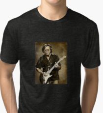 ERIC CLAPTON Tri-blend T-Shirt