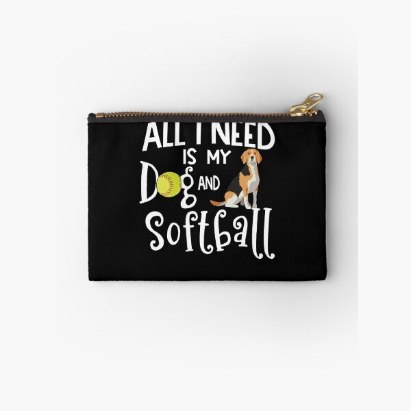 Item preview, Beagle Dog Softball Player Dog Lover Gift Cute Funny Saying designed and sold by tncgifts.