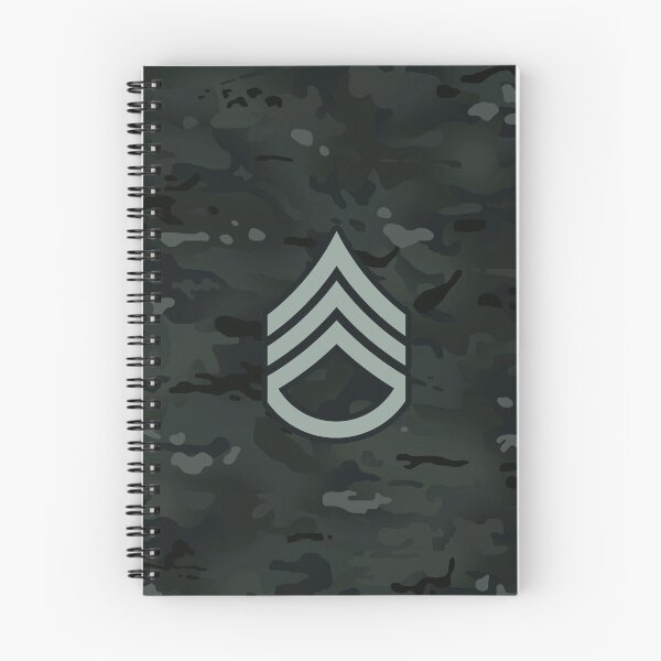 Item preview, Staff Sergeant (Black Camo) designed and sold by Jared Davies.