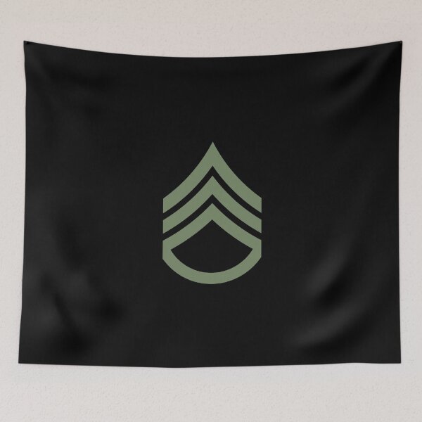 Item preview, Staff Sergeant (Green) designed and sold by Jared Davies.
