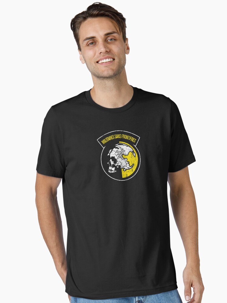 Thumbnail 1 of 7, Essential T-Shirt, Militaires Sans Frontières designed and sold by huckblade.