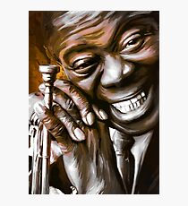 LOUIS ARMSTRONG. Photographic Print