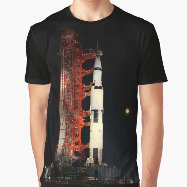 Popfunk Classic NASA Apolo 11 1969 Astronauta Heather T Shirt & Stickers